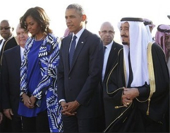 عربستان سانسور چهره خانم اوباما را تکذیب کرد
