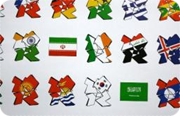 مخالفت ایران با تلفیق پرچم این کشور و نماد المپیک لندن