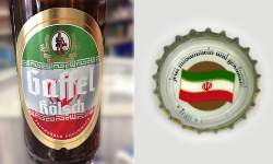 ایران: اعتراض کردیم تولید آبجو با پرچم ایران متوقف شد+ عکس