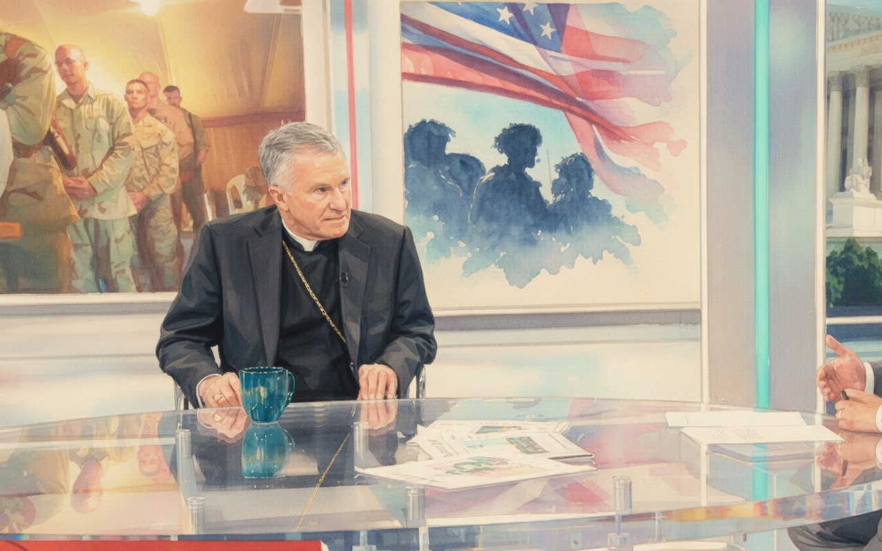 اسقف اعظم کاتولیک ارتش آمریکا جنگ با ایران را ناعادلانه توصیف کرد