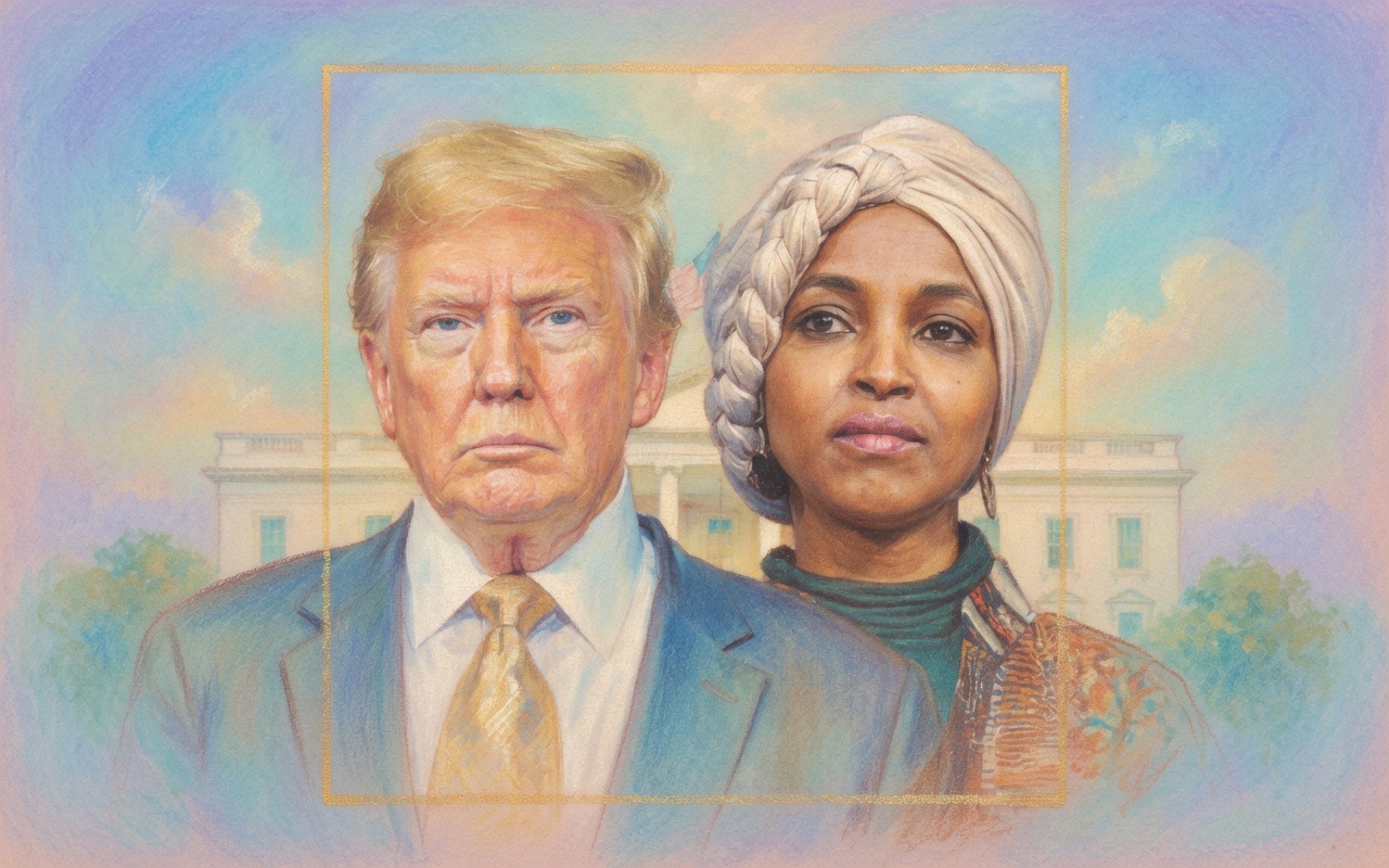 انتقاد ایلهان عمر از ترامپ به خاطر بی‌احترامی به ارزش‌های مسیحی