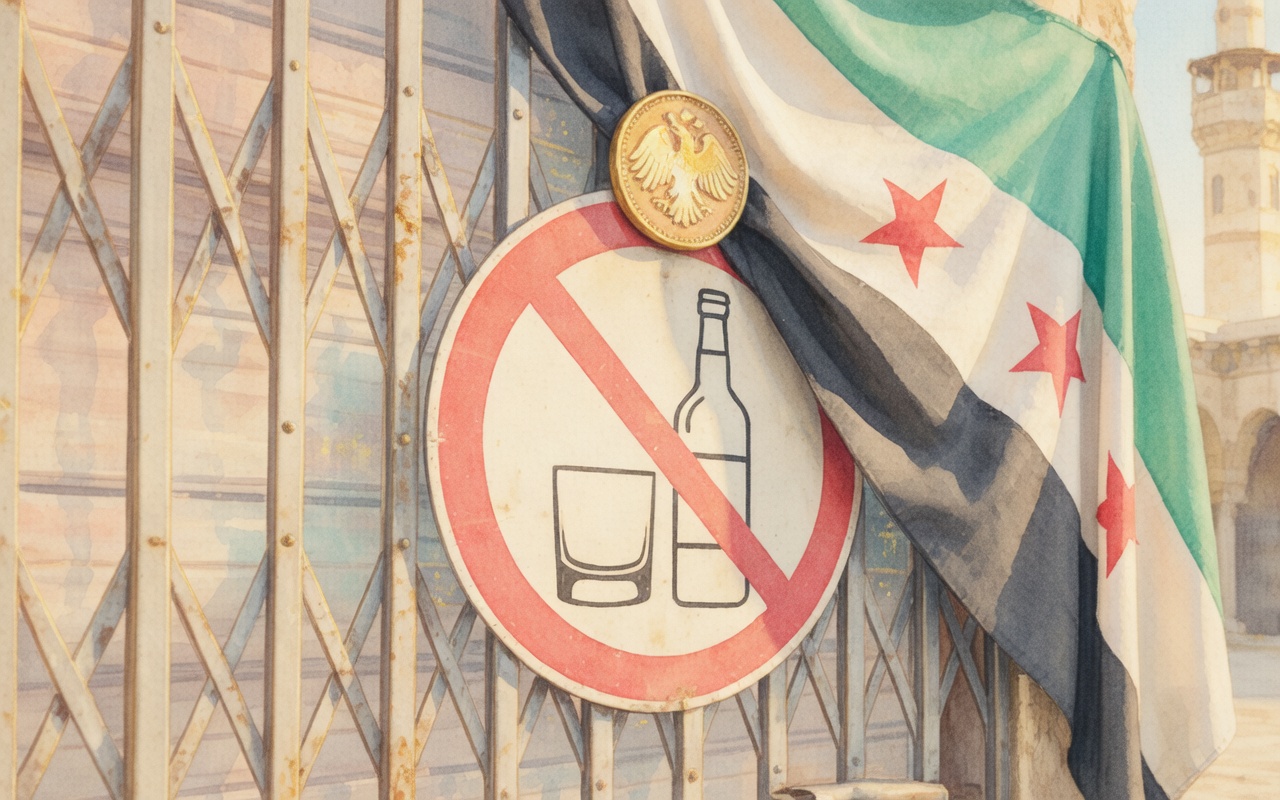 واکنش تند مسیحیان دمشق به محدودیت‌های جدید فروش مشروبات الکلی