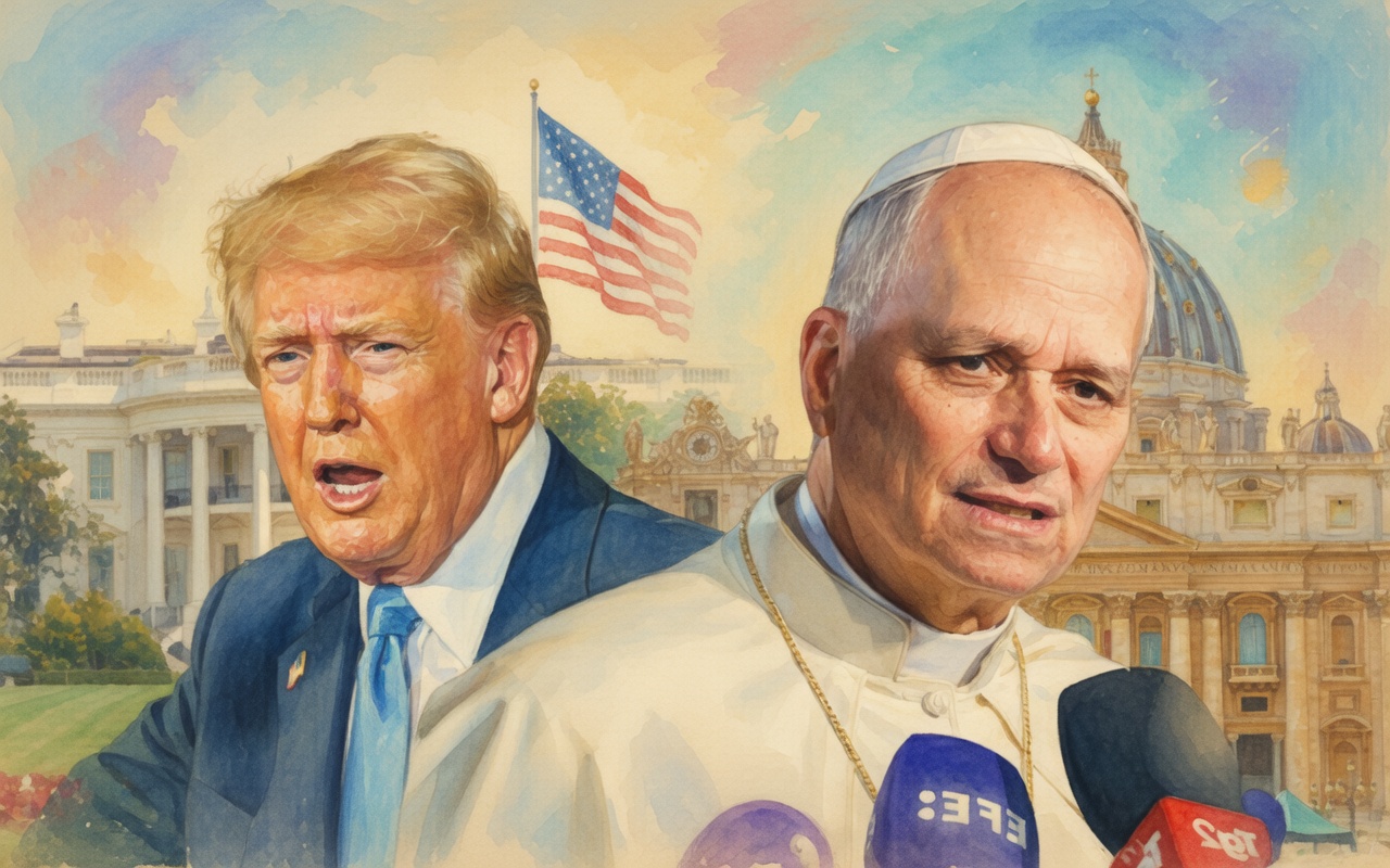 انتقاد شدید ترامپ از پاپ لئو چهاردهم به دلیل ضعف در برابر جرم و سیاست خارجی